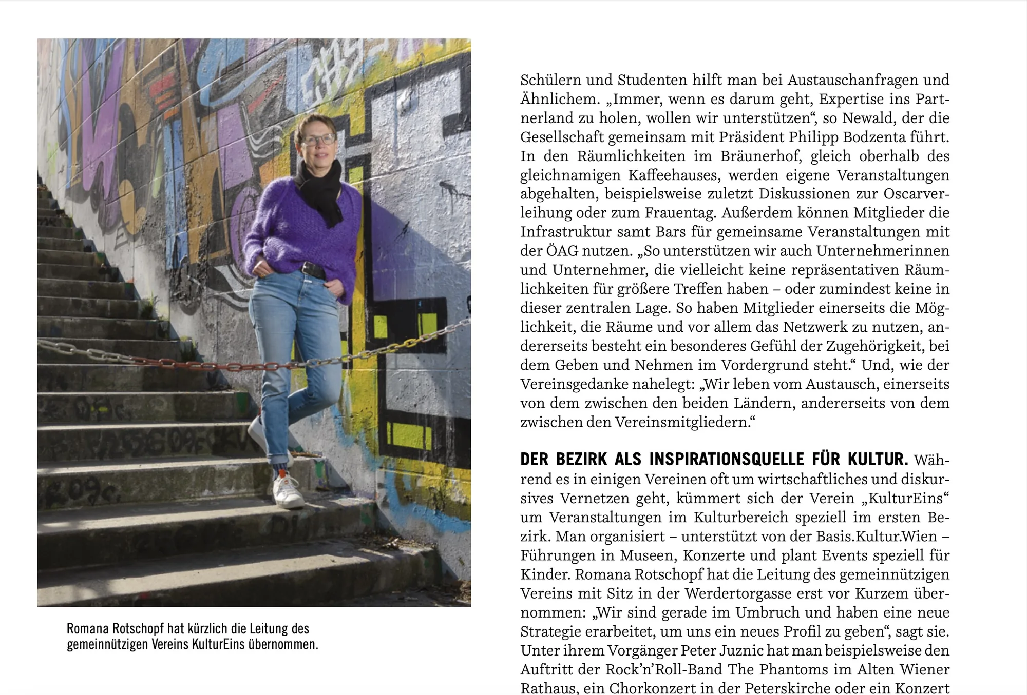 WILLKOMMEN beim (neuen) Verein Kultur 1