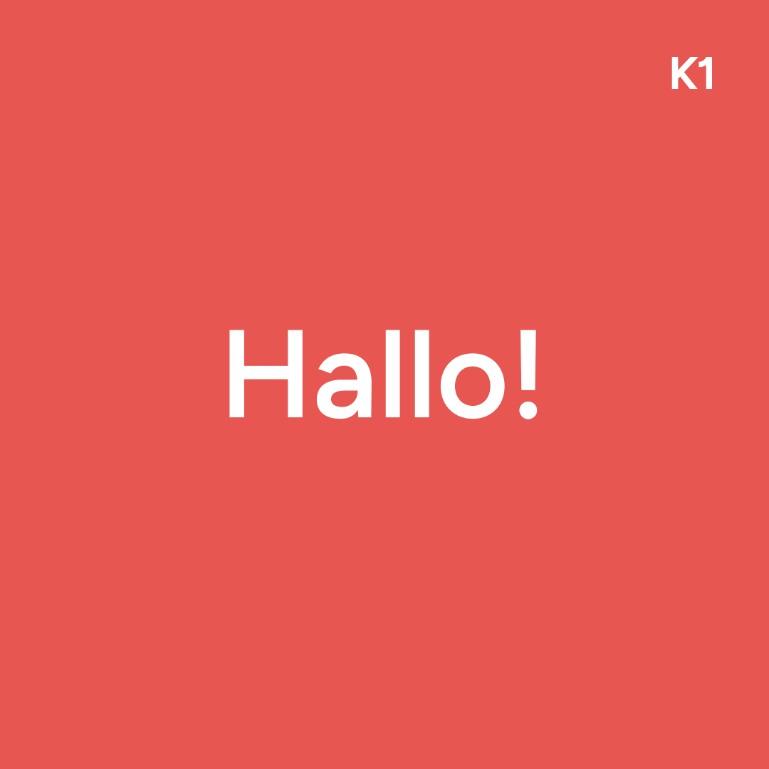 Hallo!
