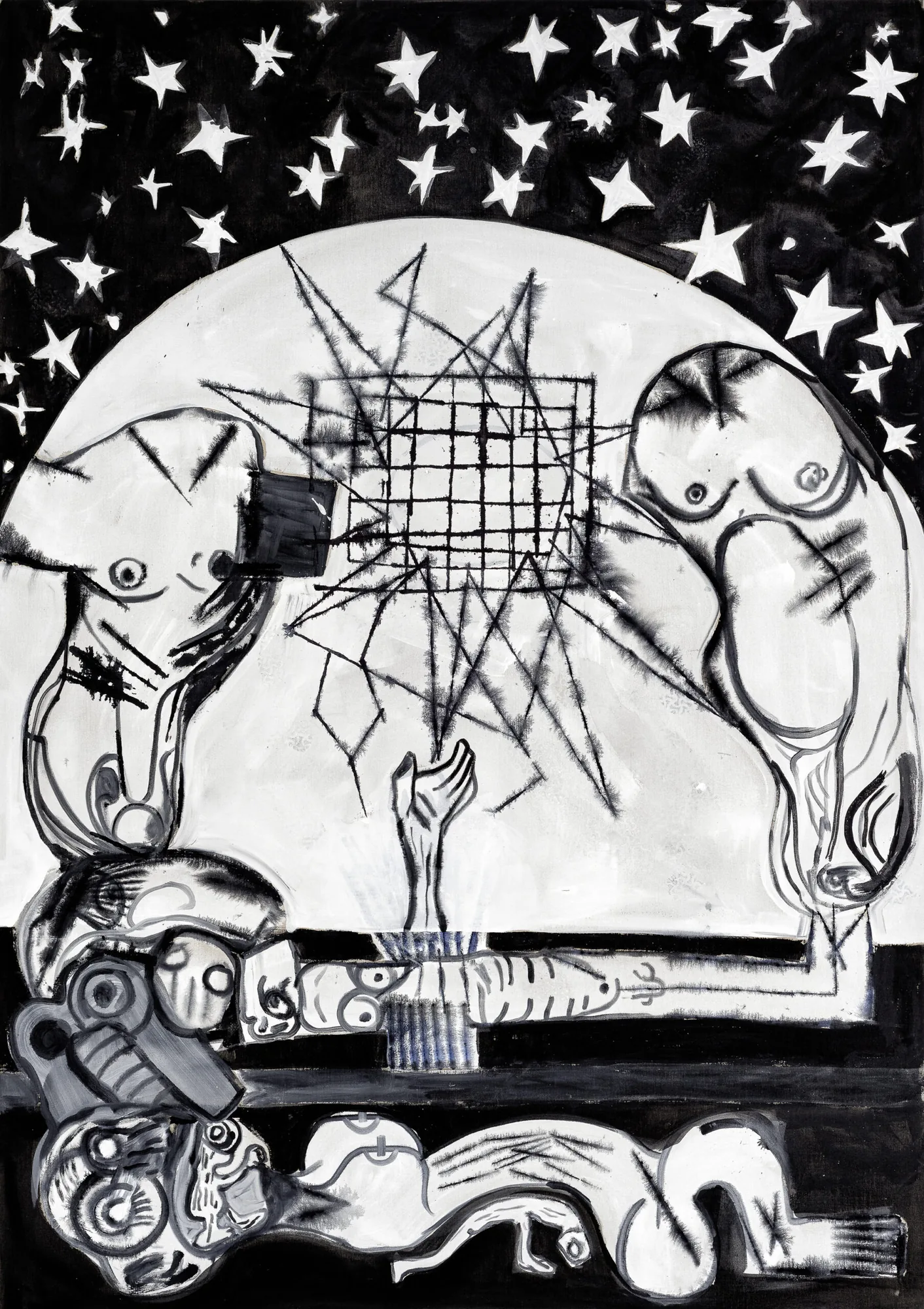 Ausstellungsrundgang Tobias Pils – Shh, 27.11.2025 im MUMOK