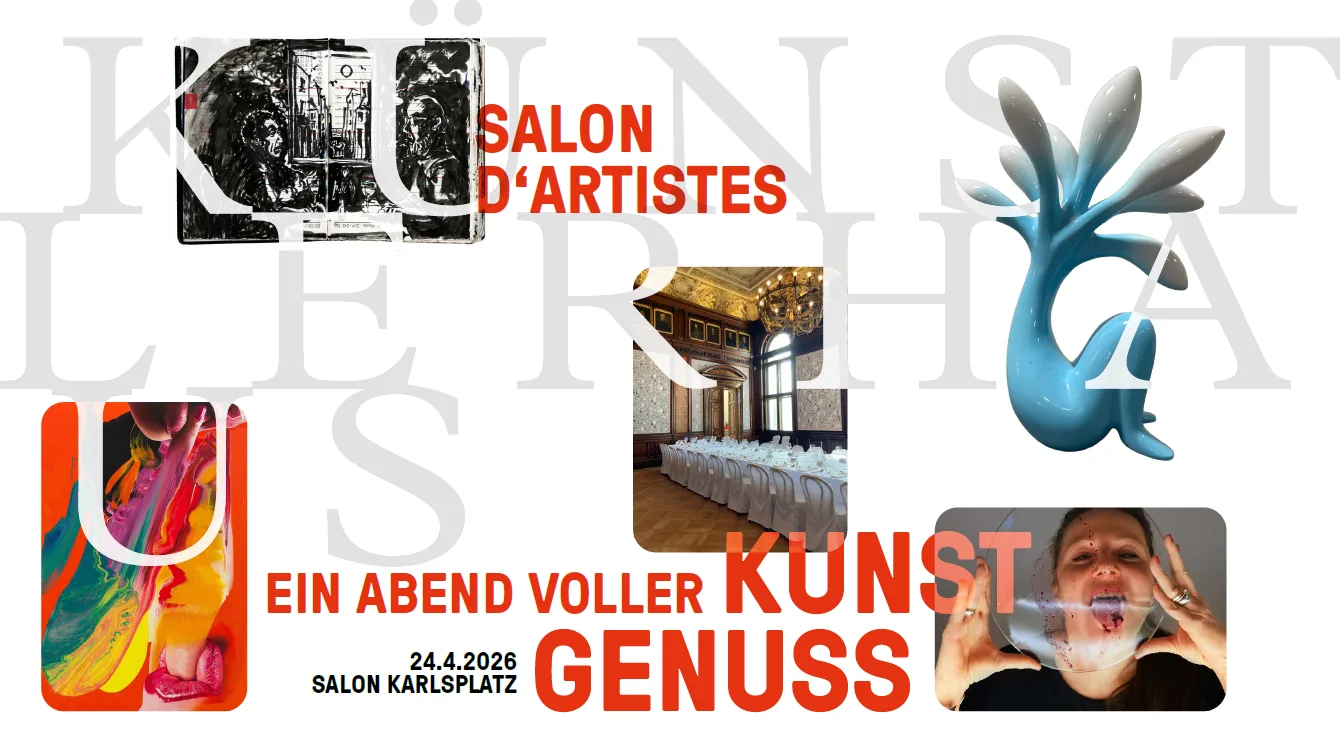 Event Tipp: Ein Abend voller Kunstgenuss am 24.04.2026, Salon Karlsplatz